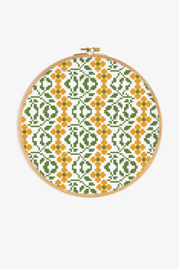 Ancient Floral Borders in DMC - PAT0721 - Downloadable PDF