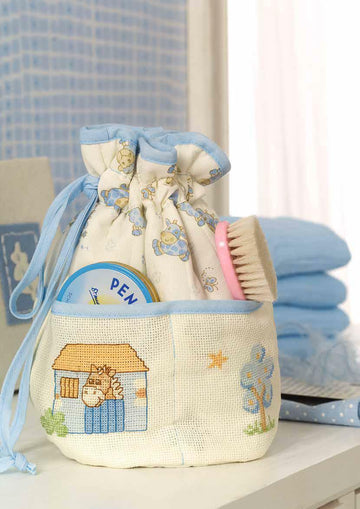 Friends Are Forever - Little Pony Drawstring Bag in Anchor - Downloadable PDF