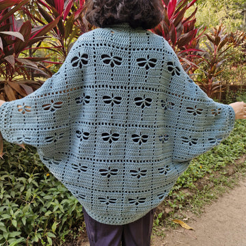 Dragonfly Garden Shrug