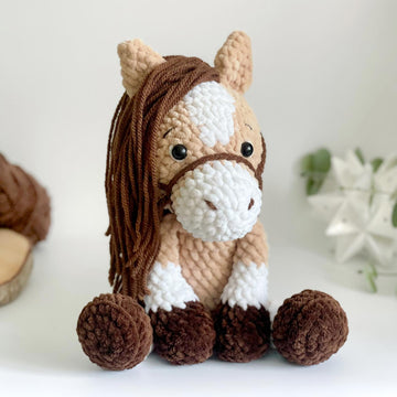 Cute Crochet Horse