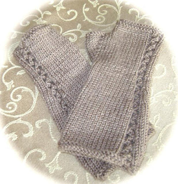 ELEGANT FINGERLESS GLOVES