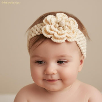 Baby Headband with Flower
