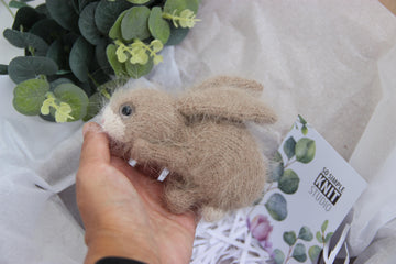Knitted Mini Rabbit Toy