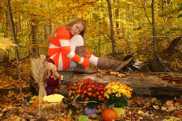 Pumpkin Spiced Autumn - Cable Pullover