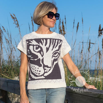 Catitude Mosaic Sweater