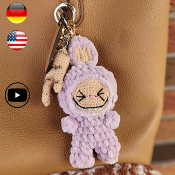 Monster LABUBU Keychain