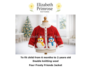 Four Frosty Friends Jacket P15