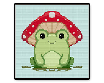 Frog - PDF Cross Stitch Pattern