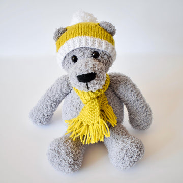 Honey Hat and Scarf