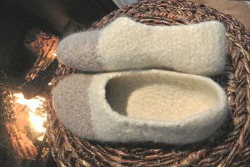 Warmest Wool Felted Slippers