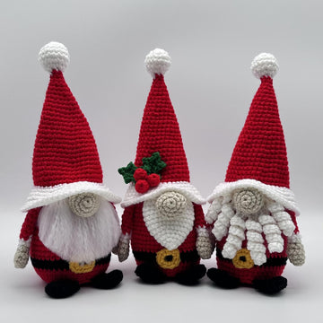 Santa Christmas Gnome Amigurumi