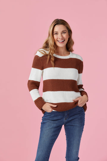 #1218 Zion - Sweater Knitting Pattern For Women in Valley Yarns Southwick by Valley Yarns