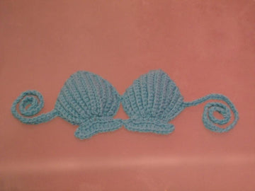 Shell Bikini Top Photo Prop