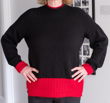 Blanket Stitch Sweater