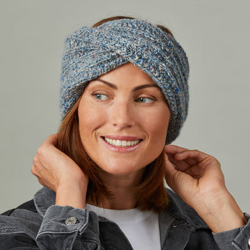 #1391 Tangelo - Headband Knitting Pattern for Women in Valley Yarns Taconic