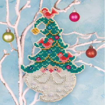 Satsuma Street Tree Topper Cross Stitch Kit - 3in x 5in