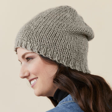 Glenwood Hat - Knitting Pattern for Women in Tahki Yarns Superwash Merino Bulky