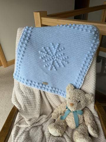 Snowflake Baby Blanket