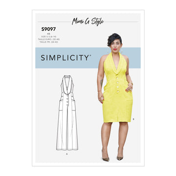 Simplicity Misses' Dress & Jumpsuit S9097 - Sewing Pattern