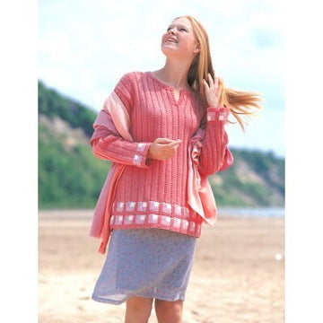 Mitered Squares Tunic in Patons Astra