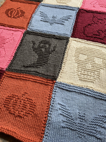 Halloween Patchwork Blanket