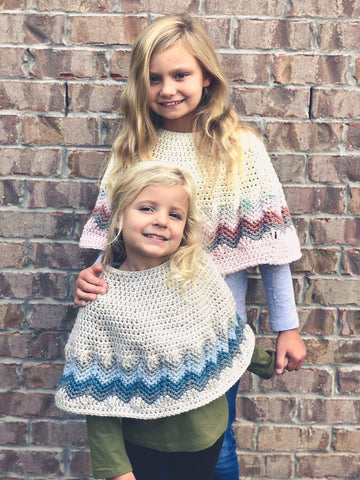 Chevron Poncho