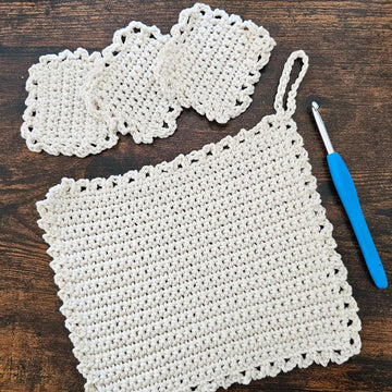 Bare Clear Washcloth & Face Scrubby
