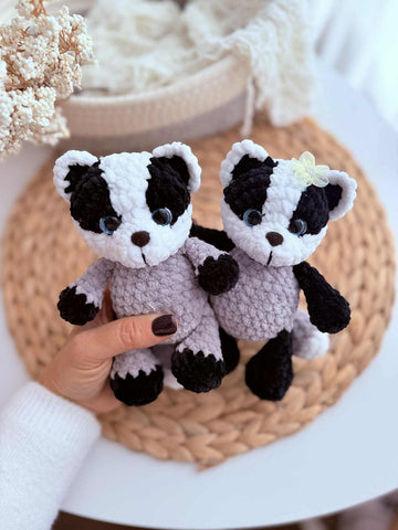 Plush Badger toy