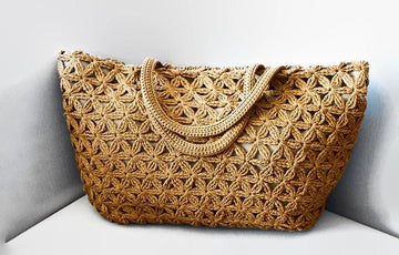 Large Star Tote Bag / Beach Bag