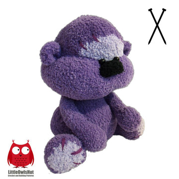 Cute Bear Cookie (knit)