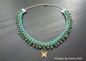 Princess Shaman Necklace Crochet Jewelry Pattern