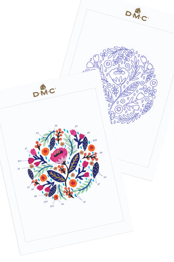 Spring Garden in DMC - PAT0484 - Downloadable PDF