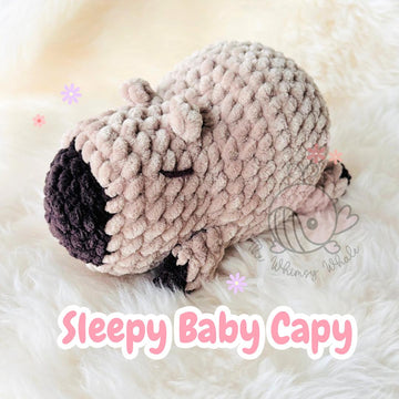 Sleepy Baby Capybara
