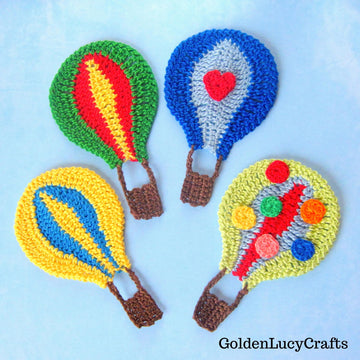 Hot Air Balloon Applique