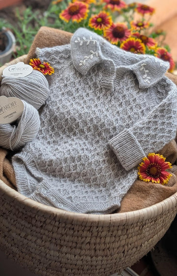 Wild Trellis Baby Romper - PDF & Video Tutorial