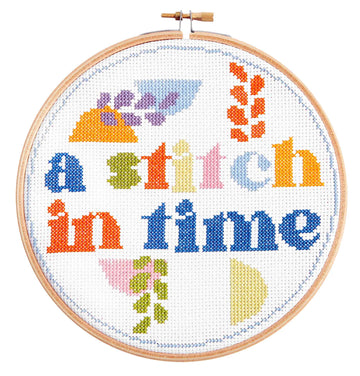 Hawthorn Handmade A Stitch In Time Cross Stitch Kit - 17.8cm