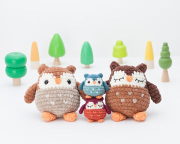 Owl amigurumi crochet pattern