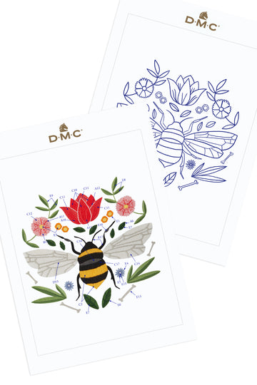 Bee in DMC - PAT0521 - Downloadable PDF