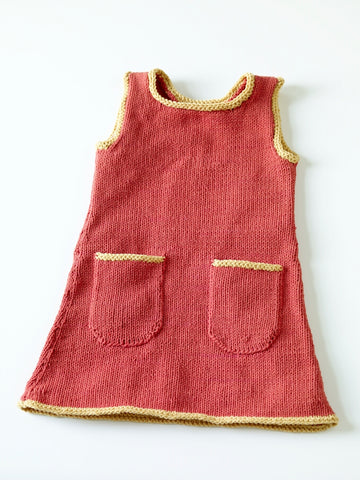 Knit Sundress in Lion Brand Cotton-Ease - 70238AD