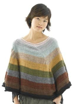 The Artful Poncho in Lion Brand Wool-Ease
