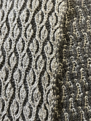 Climbing Vines Brioche Scarf