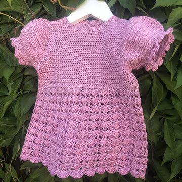 Cotton Candy Baby Girl Dress