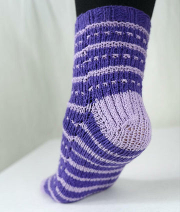 Dots & Bands Socks in Cascade Yarns Fixation - DK417 - Downloadable PDF