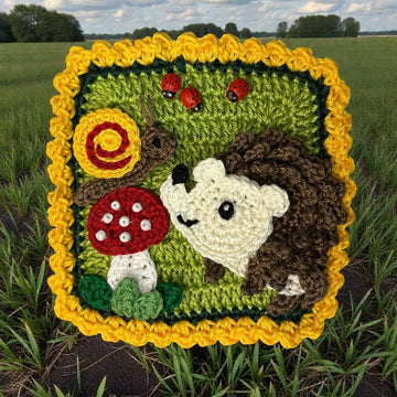 Granny Square Hedgehog Crochet