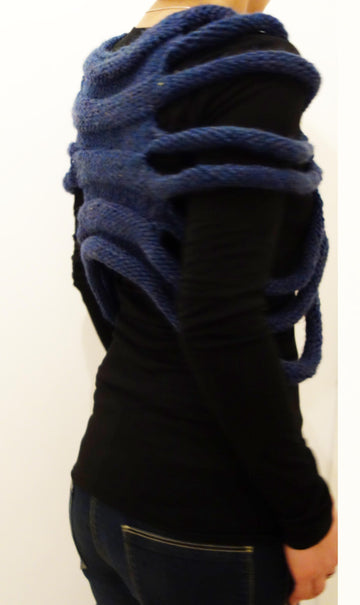 London Ribbed Capelet