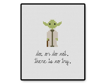 Yoda - PDF Cross Stitch Pattern