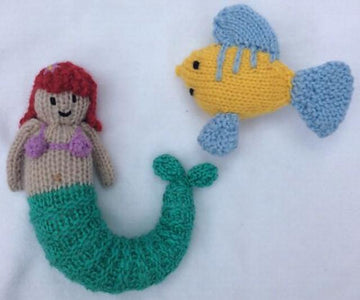 Ariel/Flounder Tree Decorations