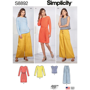 Simplicity S8892 Misses Casual Sportswear - Sewing Pattern