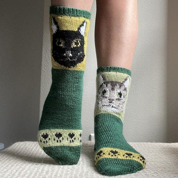 I Love My Cat! Socks
