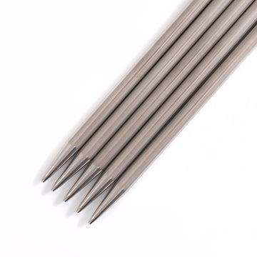 Deramores Double Point Needles - 20cm (8in) (Set of 5)